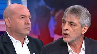 אלי אוחנה, אייל ברקוביץ, צילום: מסך רשת 13, מסך i24NEWS