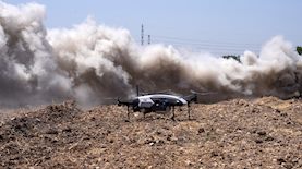 הרחפן שמגלה שריפות, צילום: התעשייה האווירית