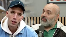 אורן דוברונסקי, דניאל עמרם, צילום: מסך הצינור, מסך יוטיוב בסלון של יסמין