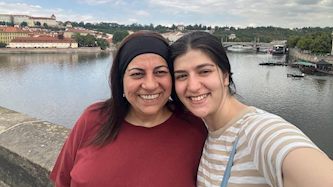 מלי וליאל יהלומי נעדרות באוסטריה, צילום: שגרירות ישראל בווינה