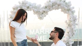 מתוך ההצעת נישואין של אלי-ה וזיו, צילום: אור גפן תקשורת