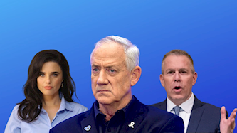 איילת שקד גנץ וארדן, צילום: ראובן קופיצ'ינסקי, אריה לייב אברמס/פלאש 90, אבשלום ששוני/פלאש 90