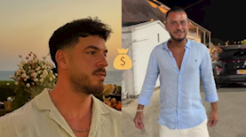 קורן חתוכה ועומר ציפורי, צילום: צילום מסך מתוך עמוד הטיקטוק @korenhatuka, צילום מסך מתוך עמוד האינסטגרם @omerzipori