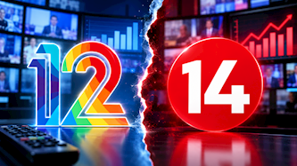 מידע ועדת המדרוג קשת וערוץ 14, צילום: עריכה AI