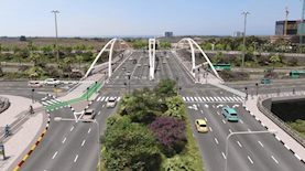 מחלף הרב מכר כביש החוף, צילום: אדר׳ עירית רז לוינסקי יעל אדריכלות