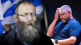 ברוך מרזל ועופר וינטר, צילום: חיים גולדברג/Flash90