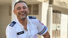 חובש בכיר מוניר סיאם ז"ל, צילום: דוברות מד"א