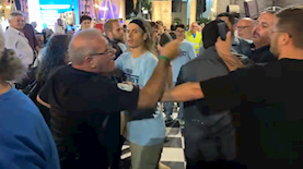 עימותים בכנס הדמוקרטים, צילום: דוברות יאיר גולן
