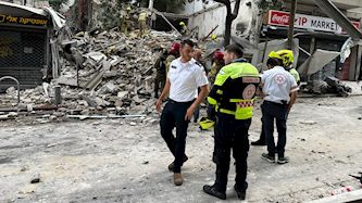 קריסת מבנה בתל אביב, צילום: תיעוד מבצעי מד"א