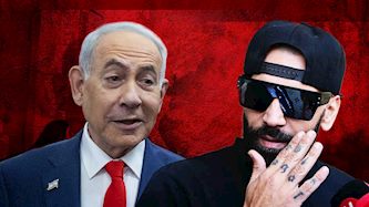הצל יואב אליאס ובנימין נתניהו, צילום: אבשלום ששוני, חיים גולדברג /FLASH90