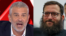 יונתן אוריך, צילום: פלאש 90 / יונתן שאול, צילום מסך ערוץ 14
