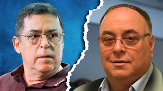 אבי בניהו נגד בן כספית, צילום: פלאש 90/ יונתן שאול, משה שי, סיון פרג'