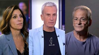 עקב בוזגלו, אברי גלעד ואורנה בנאי, צילום: תאגיד השידור הישראלי, מסך קשת 12,פלאש90
