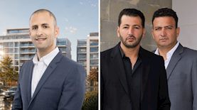 המנכ"לים המשותפים, צחי ועידו חג'ג'. מתן סופר מנכ"ל מותג עירוני, צילום: קבוצת חג'ג', ניר סלקמן