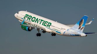 Frontier Airlines פרונטייר, צילום: shutterstock
