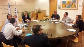 תא כתבי העולם היהודי במפגש עם סגן שר החוץ דני אילון, צילום: יח"צ