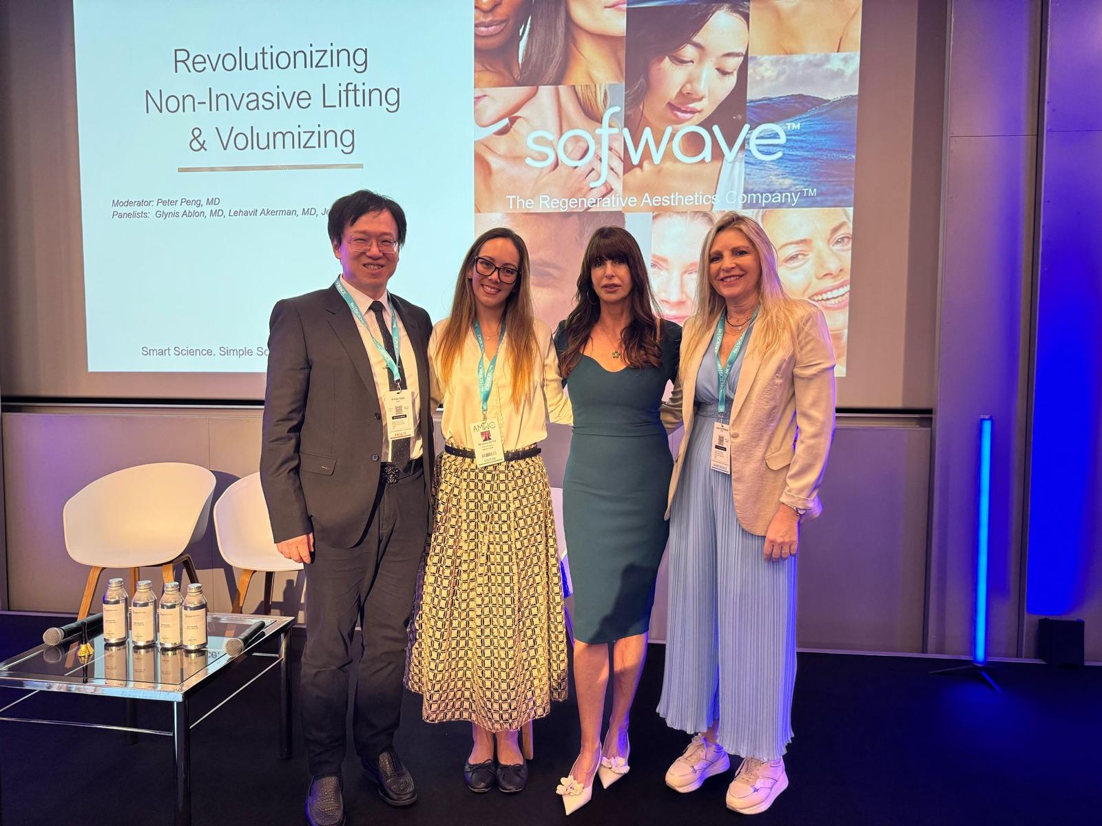 מימין דר להבית אקרמן דר גליניס אבלון דר ג'ני דויל ודר פיטר פנג (3)