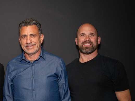 בעלי השליטה באספן, המנכ״ל שלומי עקריש ואבן ניומן. קרדיט: גלעד פורת